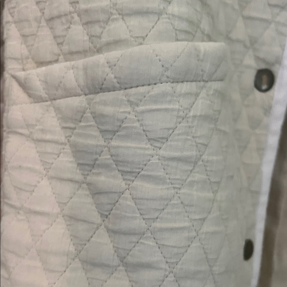 Emerson Fry Quilted Cream Jacket - Picture 3 of 7